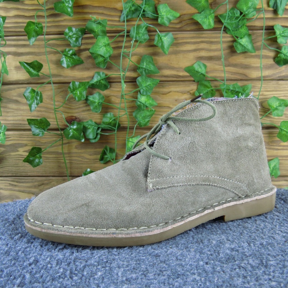 SoftMoc Jaycee SND Taupe Suede Desert Ankle Boots Lace Up Casual Comfort Women 8